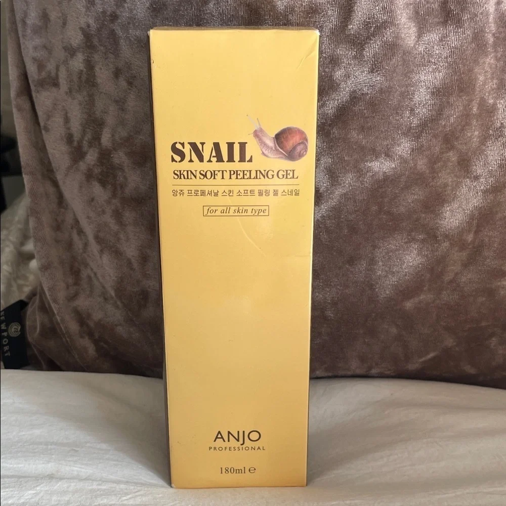 ANJO Professional Snail Skin Soft Peeling Gel 180 ml| BNIB